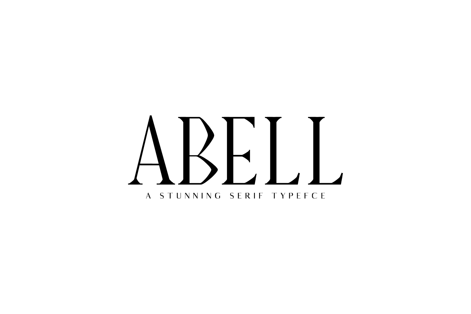 Abell: The Art-Deco Serif Font for Stunning Campaigns