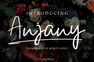 Anjany: A Modern Script Font for Digital Branding