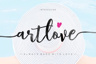 ArtLove: The Perfect Script Handwritten Font for Creative Campaigns