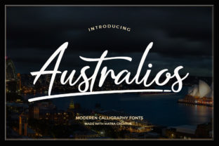 Australios: The Modern Script Font for Your Creative Projects
