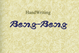 Beng Beng Font: A Bold Handwriting Typeface for Digital Design