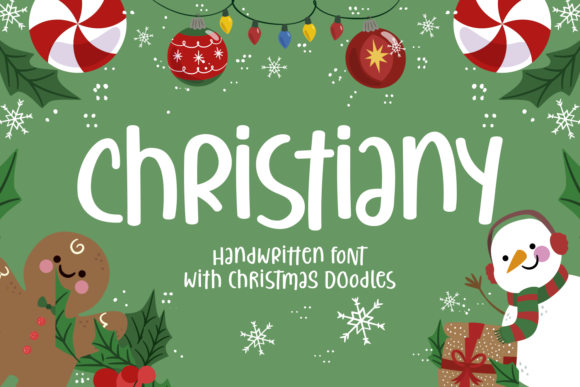 Christiany Font: A Playful Handwritten Typeface for Campaign Creators