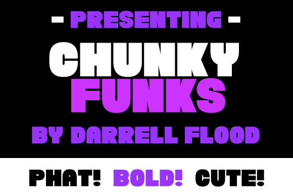 Chunky Funks: A Retro Slab Serif Font for Editorial Impact