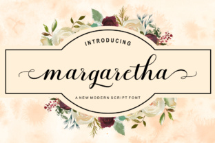 Discover Margaretha: A Romantic Script Handwritten Font