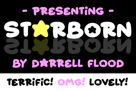 Discover the Charm of Starborn: A Unique Decorative Font
