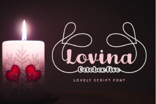 Elevate Your Brand with Lovina October Five Font