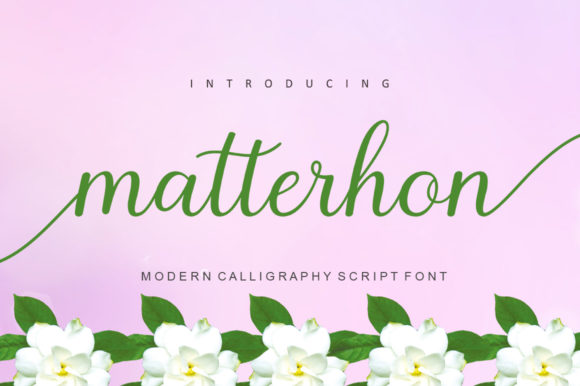 Elevate Your Brand with the Matterhon Script Font
