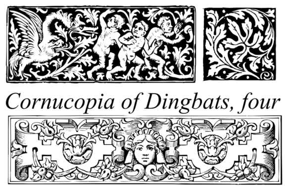 Enhance Your Brand with Cornucopia of Dingbats Four