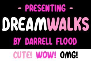 Enhance Your Brand with Dreamwalks: A Charming Script Handwritten Font