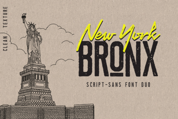 Enhance Your Brand with Newyork Bronx Duo Font