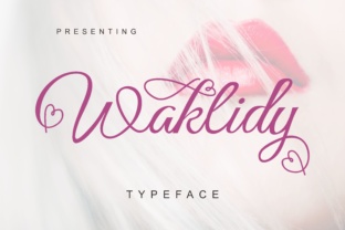 Enhance Your Brand with Waklidy: A Charming Script Font