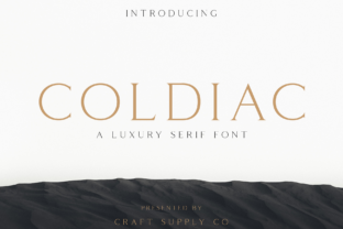 Exploring Coldiac: A Modern Serif Font for Designers