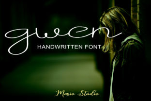 Gwen: A Handwritten Script Font for Creators