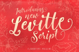 Levitte: A Charming Script Handwritten Font