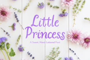 Little Princess: A Charming Script Handwritten Font for Elegant Branding