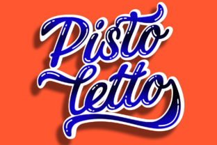 Pistoletto: A Striking Script Font for Digital Design