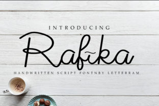 Rafika: A Modern Script Font for Polished Branding
