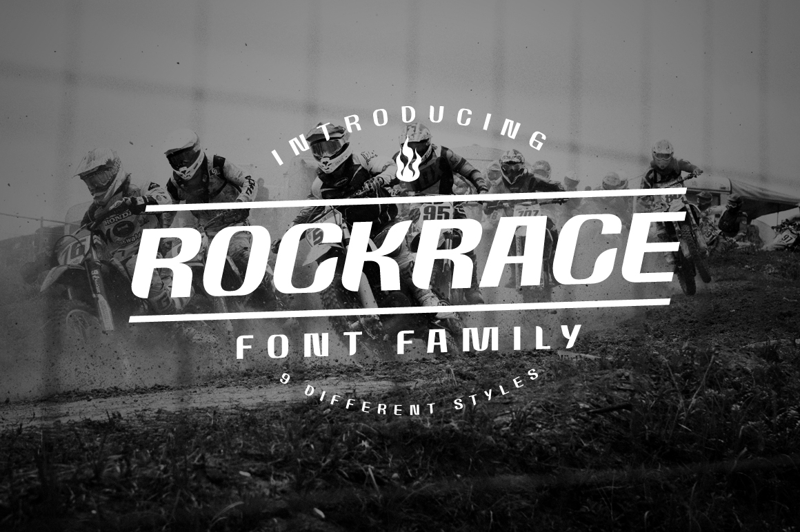 Rockrace: A Modern Sans Serif Font for Editorial Design