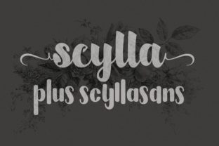 Scylla: A Bold Script Font with Elegant Flexibility