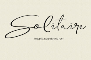 Solitaire: A Font for Elegant Brand Identity Design