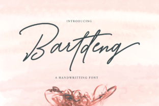 The Bartdeng Font for Upscale Craft Projects