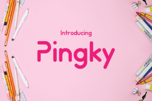 Using Pinky Font in a Modern Branding Project